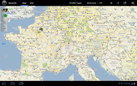 اسکرین شات برنامه Maverick: GPS Navigation 7