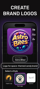 اسکرین شات 2 برنامه AI Art, Image & Logo Generator
