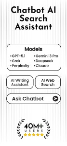 اسکرین شات 1 برنامه Chatbot AI - Search Assistant