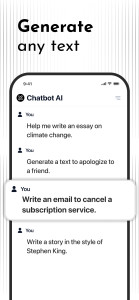 اسکرین شات 6 برنامه Chatbot AI - Search Assistant