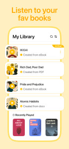 اسکرین شات 5 برنامه Listen AI: Text to Speech