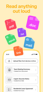 اسکرین شات 3 برنامه Listen AI: Text to Speech