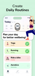 اسکرین شات 2 برنامه Mindway: Daily Routine Planner