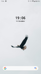 اسکرین شات 2 برنامه Digital Clock Widget