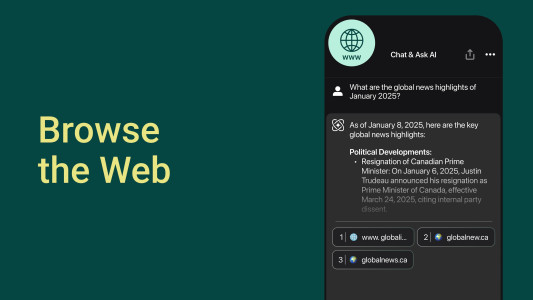 اسکرین شات 6 برنامه Ask AI - Chat with AI Chatbot