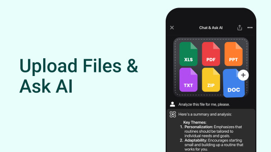 اسکرین شات 7 برنامه Ask AI - Chat with AI Chatbot