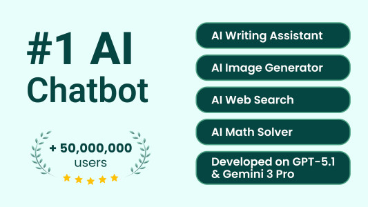 اسکرین شات 1 برنامه Ask AI - Chat with AI Chatbot