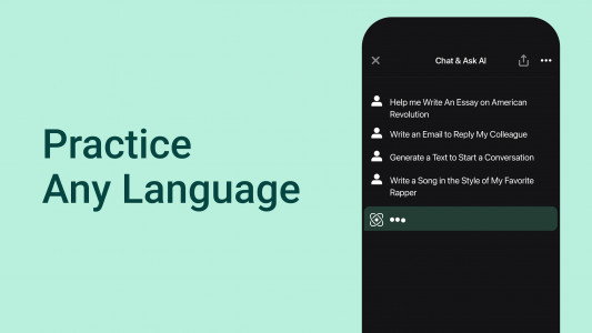 اسکرین شات برنامه Ask AI - Chat with AI Chatbot 8