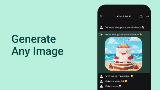 اسکرین شات برنامه Ask AI - Chat with AI Chatbot 5