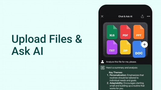 اسکرین شات برنامه Ask AI - Chat with AI Chatbot 7