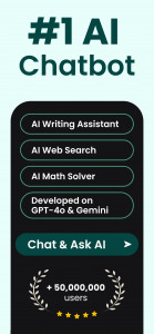 اسکرین شات برنامه Ask AI - Chat with AI Chatbot 1