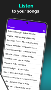 اسکرین شات 4 برنامه Music Player: MP3 Audio Player