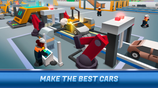 اسکرین شات بازی Idle Car Factory Tycoon - Game 3