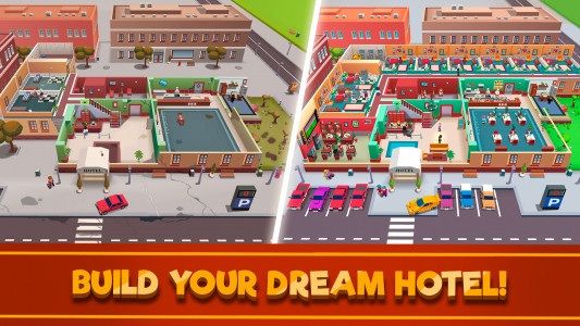 اسکرین شات بازی Hotel Empire Tycoon－Idle Game 1