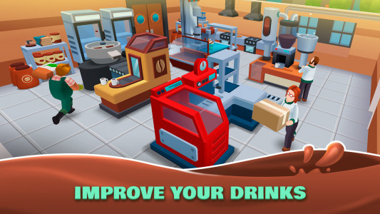 اسکرین شات 3 بازی Idle Coffee Shop Tycoon