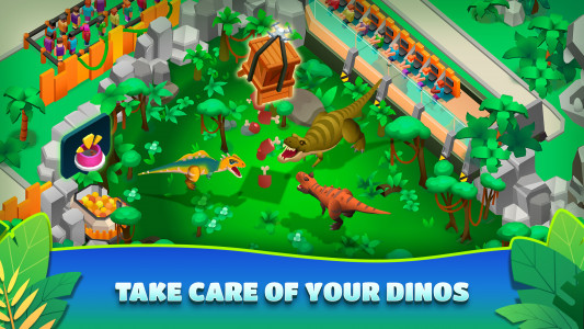 اسکرین شات بازی Dinosaur Park—Jurassic Tycoon 4