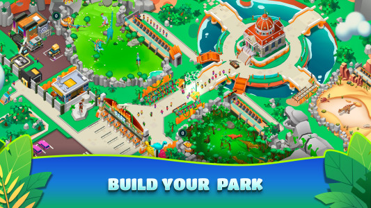 اسکرین شات 1 بازی Dinosaur Park—Jurassic Tycoon