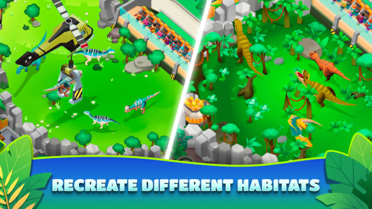اسکرین شات 2 بازی Dinosaur Park—Jurassic Tycoon