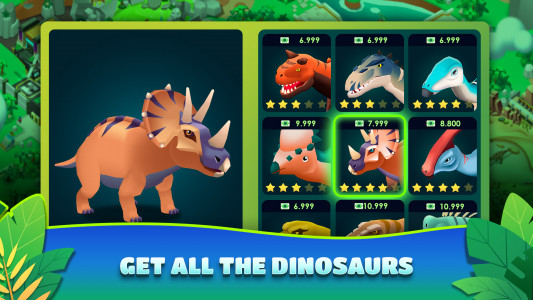 اسکرین شات بازی Dinosaur Park—Jurassic Tycoon 3