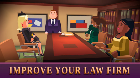 اسکرین شات 2 بازی Law Empire Tycoon - Idle Game