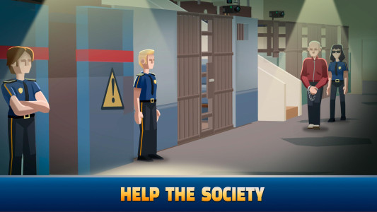 اسکرین شات 3 بازی Idle Police Tycoon - Cops Game