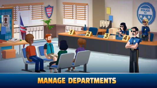 اسکرین شات 2 بازی Idle Police Tycoon - Cops Game