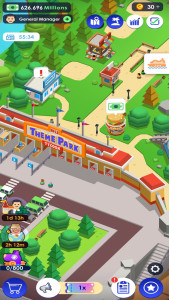 اسکرین شات بازی مدیریت شهربازی | نسخه مود شده 4
