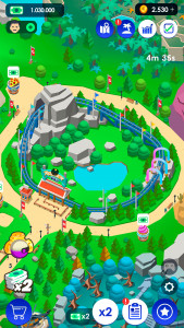 اسکرین شات بازی Idle Theme Park Tycoon 4
