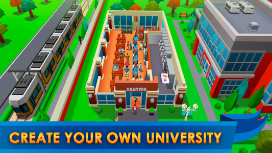 اسکرین شات 1 بازی University Empire Tycoon －Idle