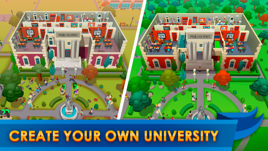 اسکرین شات 3 بازی University Empire Tycoon -Idle