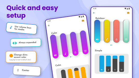 اسکرین شات 7 برنامه Custom Volume Panel Styles