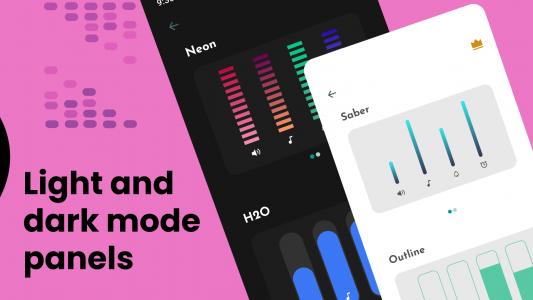 اسکرین شات برنامه Custom Volume Panel Styles 2
