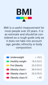 اسکرین شات برنامه BMI Calculator 6