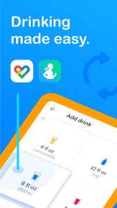 اسکرین شات 2 برنامه Water Tracker - Hydro Coach