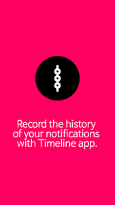 اسکرین شات برنامه Notification history - Timeline 1