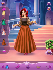 اسکرین شات برنامه Dress Up Princess Charlotte 8