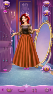 اسکرین شات برنامه Dress Up Princess Charlotte 4