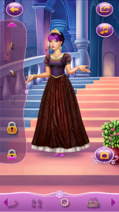 اسکرین شات برنامه Dress Up Princess Charlotte 2