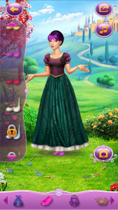 اسکرین شات برنامه Dress Up Princess Charlotte 1