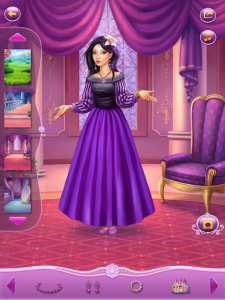 اسکرین شات برنامه Dress Up Princess Charlotte 6