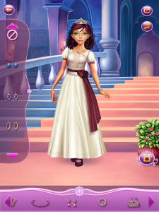 اسکرین شات برنامه Dress Up Princess Diana 7