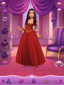 اسکرین شات برنامه Dress Up Princess Kaya 8