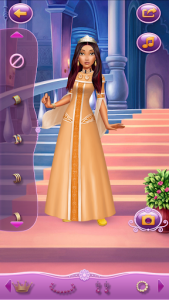 اسکرین شات برنامه Dress Up Princess Kaya 2