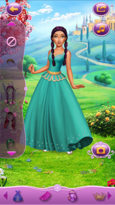 اسکرین شات برنامه Dress Up Princess Kaya 1
