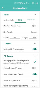 اسکرین شات برنامه LitPhoto - Compress & Resize 4