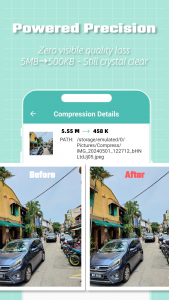 اسکرین شات 3 برنامه LitPhoto - Compress & Resize