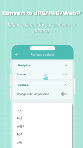 اسکرین شات 7 برنامه LitPhoto - Compress & Resize