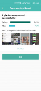اسکرین شات برنامه LitPhoto - Compress & Resize 7