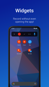 اسکرین شات 5 برنامه Easy Voice Recorder