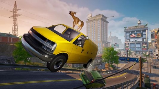 اسکرین شات 2 بازی Goat Simulator 3
